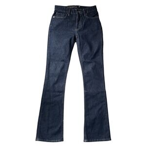 Ralph Lauren High Rise Boot Leg Blue Denim Jeans Womens Size 2 Super Stretch NWT